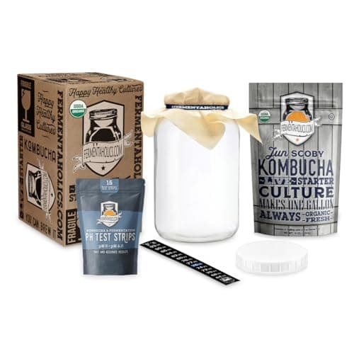 Fermentaholics Essentials Jun Kombucha Brewing Kit