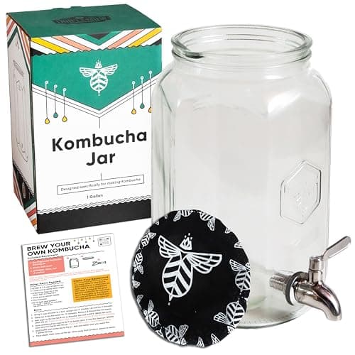 Craft a Brew Kombucha Jar with Valve (1 Gallon)