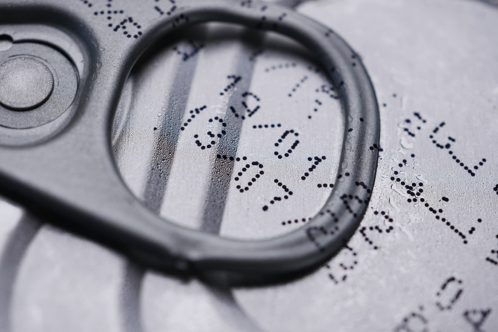 A close macro view of a rubber gasket seal